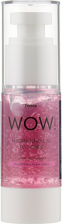 Feuchtigkeitsspendende Patches mit Traubenpolyphenolen - J'erelia WOW Effect Hydrating Eye Patch — Bild N1