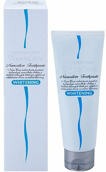 Aufhellende Zahnpasta - VitalCare White Pearl NanoCare Whitening Toothpaste — Bild N1