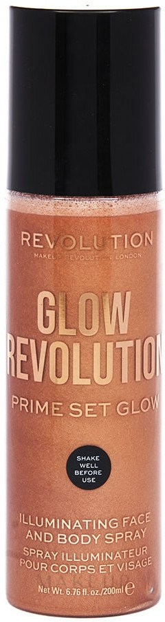Körper- und Gesichtsilluminator - Makeup Revolution Glow Revolution Prime Set Glow — Bild Timeless Bronze