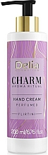 Parfümierte Handcreme mit Sheabutter und Macadamiaöl - Delia Charm Aroma Ritual Flirtini — Bild N1