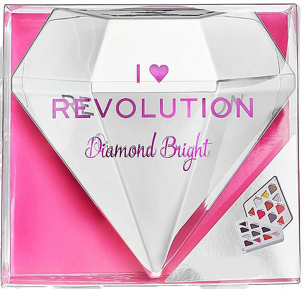 Lidschattenpalette mit 20 Farben - I Heart Revolution Diamond Bright Palette — Bild N3