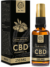 Düfte, Parfümerie und Kosmetik Natürliches Jojobaöl CBD 250mg - Dr. T&J Bio Oil