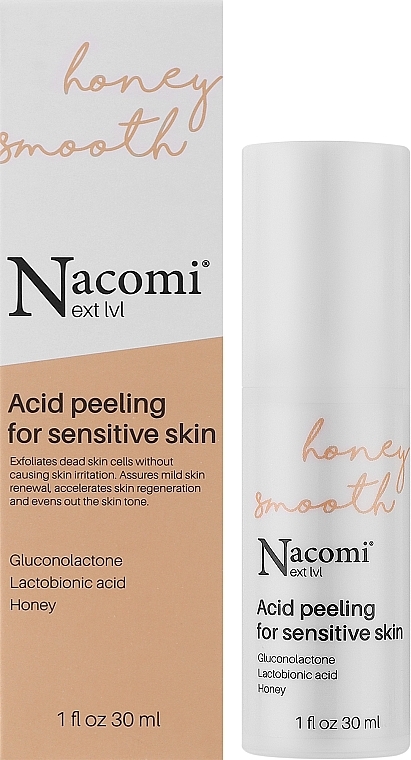 Säurepeeling für empfindliche Haut mit Lactobionsäure - Nacomi Next Level Acid Peeling For Sensitive Skin — Bild N4