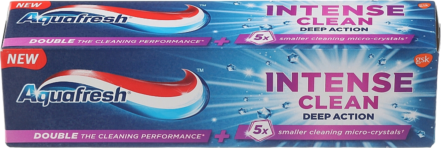 Zahnpasta Intense Clean Deep Action - Aquafresh Intense Clean Deep Action Toothpaste — Bild N1