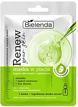 Tuchmaske für das Gesicht  - Bielenda Renew Your Skin  — Bild N1