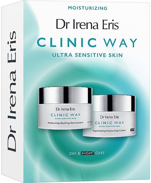 Gesichtspflegeset - Dr Irena Eris Clinic Way (Gesichtscreme 2x50ml) — Bild N1