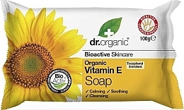 Seife mit Vitamin E - Dr. Organic Bioactive Skincare Organic Vitamin E Soap — Bild N1