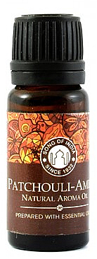 Aromatisches Öl Patchouli und Bernstein - Song of India Natural Aroma Oil Patchouli Amber