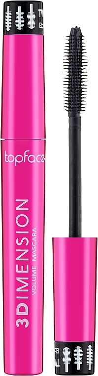 Wimperntusche für mehr Volumen - TopFace 3D Imension Volume Mascara — Bild N1