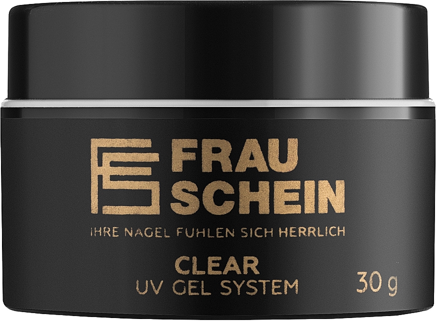 Aufbau-Nagelgel - Frau Schein Clear UV Gel System — Bild N1