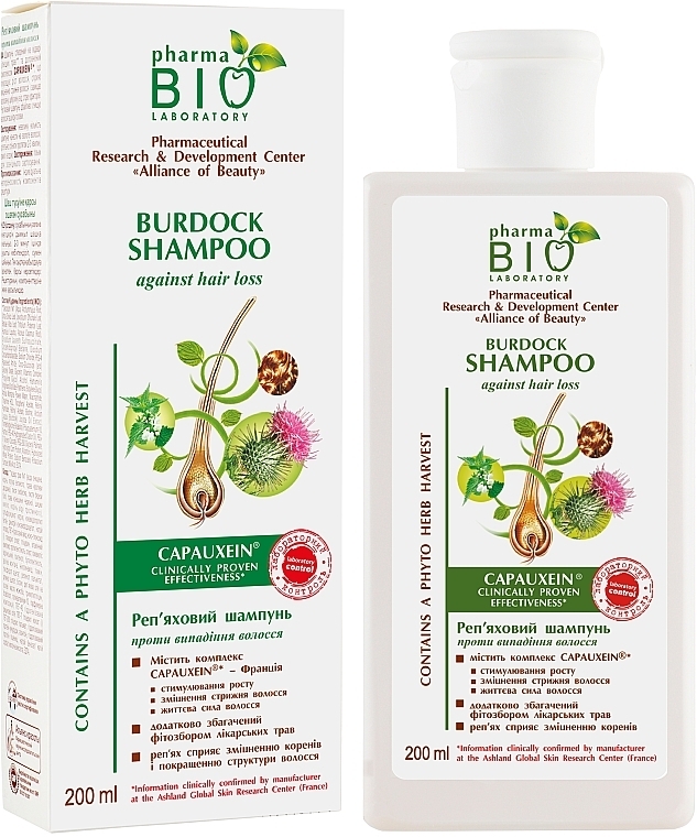 Keratin Shampoo gegen Haarausfall - Pharma Bio Laboratory — Bild N1