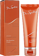 Sonnenschutzcreme für empfindliche Gesichtshaut mit pflegenden Ölen SPF 50 - Dr. Spiller Summer Glow Sun Sensitive Cream SPF50 — Bild N2