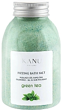 Düfte, Parfümerie und Kosmetik Entspannendes Badesalz mit grünem Tee - Kanu Nature Green Tea Fizzing Bath Salt