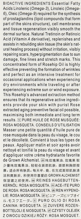 Öl-Konzentrat für das Gesicht - Grown Alchemist Pure Rosenip Oil Mosqueta — Bild N3
