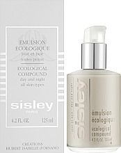 Gesichtsemulsion für Tag und Nacht für alle Hauttypen - Sisley Emulsion Ecologique Ecological Compound — Bild N4
