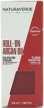 Düfte, Parfümerie und Kosmetik Breiter Roll-on-Wachsapplikator für den Körper - Naturaverde Pro Argan Oil Roll-On Fat Soluble Depilatory Wax