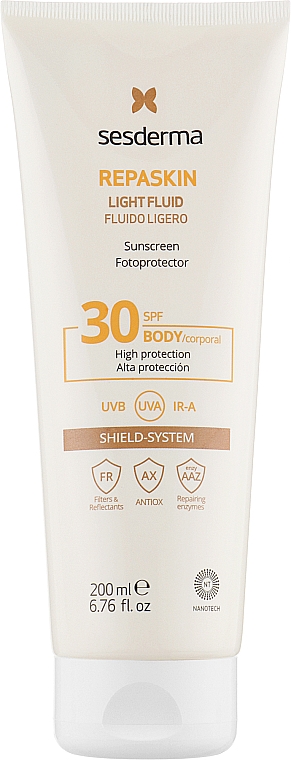 Sonnenschutzcreme SPF 30 - SesDerma Laboratories Repaskin Body Sunscreen gel cream SPF 30 — Bild N1