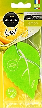 Düfte, Parfümerie und Kosmetik Auto-Lufterfrischer Lemon - Aroma Car Leaf