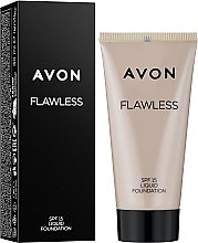 Düfte, Parfümerie und Kosmetik Foundation - Avon Flawless Liquid Foundation SPF15