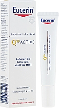 Düfte, Parfümerie und Kosmetik Anti-Aging Augencreme - Eucerin Q10 Active Anti-Wrinkle Eye Cream SPF 15