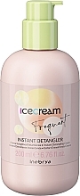 Haarspülung ohne Ausspülen - Inebrya Frequent Ice Cream Instant Detangler — Bild N3