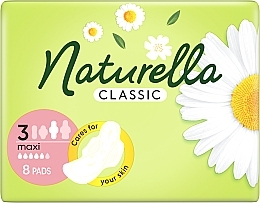 Damenbinden mit Flügeln 8 St. - Naturella Classic Basic Maxi — Bild N1