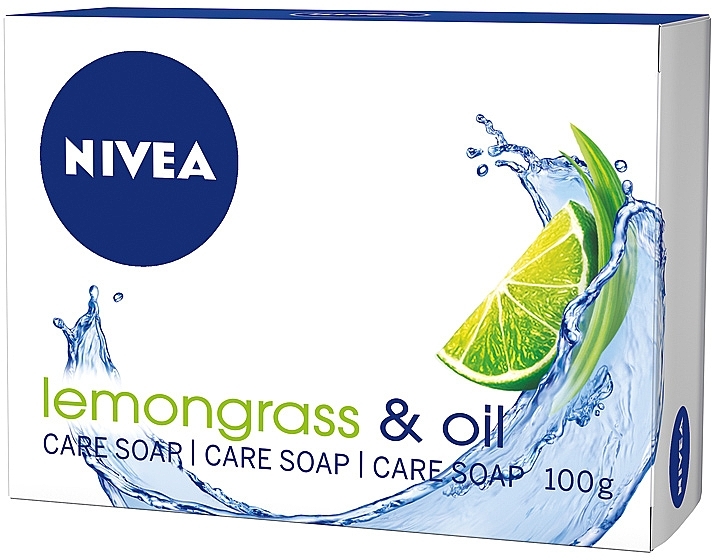 Pflegeseife mit Zitronengras & Öl - NIVEA Lemongrass & oil crème soap