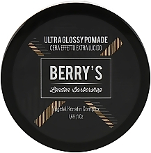 Düfte, Parfümerie und Kosmetik Modellierende Haarpomade mit Keratin für mehr Glanz - Brelil Berry's Ultra Glossy Pomade