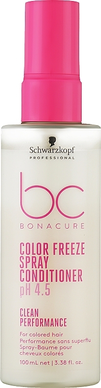 Spray-Conditioner für coloriertes Haar - Schwarzkopf Professional Bonacure Color Freeze Spray Conditioner pH 4.5 — Bild N1