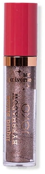 Glänzender flüssiger Lidschatten - Joko My Universe Liquid Shine Eyeshadow  — Bild 02