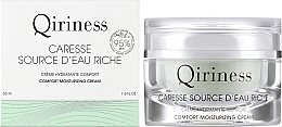 Angereicherte feuchtigkeitsspendende Gesichtscreme - Qiriness Caresse Source d'Eau Riche Comfort Moisturizing Cream — Bild N2