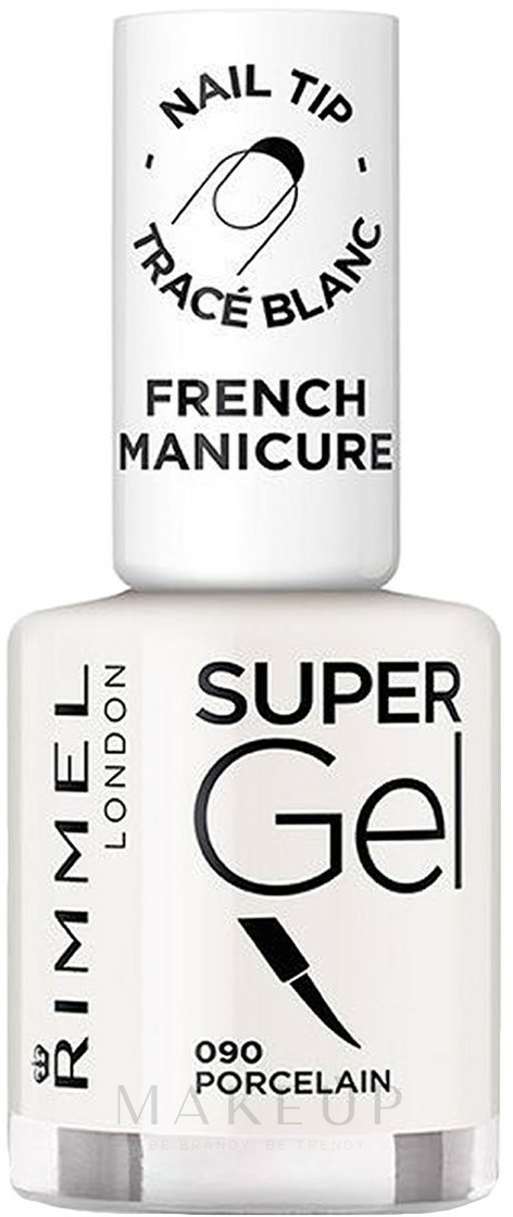 Gelnagellack - Rimmel Super Gel French Manicure — Bild 090 - Porcelain