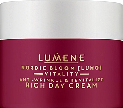 Tagescreme für das Gesicht gegen Falten - Lumene Nordic Bloom Vitality Anti-Wrinkle & Revitalize Rich Day Cream — Bild N1