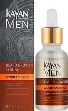 Bartwachstumsserum - Kayan Professional Men Beard Growth Serum — Bild N2
