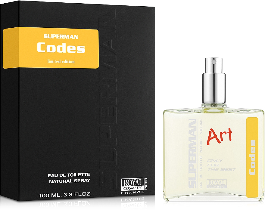 Royal Cosmetic Superman Art Codes - Eau de Toilette — Bild N2