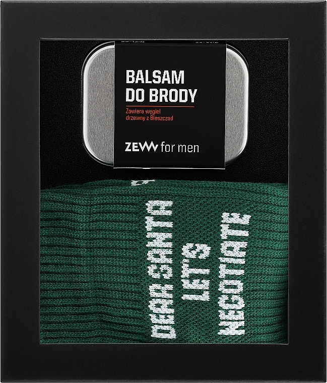 Bartpflegeset - Zew For Men (Bartbalsam 80ml + Socken) — Bild N1