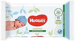 Düfte, Parfümerie und Kosmetik Feuchttücher für Kinder 48 St. - Huggies Natural Biodegradable
