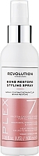 Düfte, Parfümerie und Kosmetik Anti-Frizz Haarstylingspray mit Hitzeschutz - Makeup Revolution Plex 7 Bond Restore Styling Spray