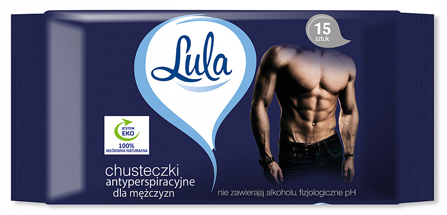 Antitranspirant-Tücher für Männer 15 St. - LULA — Bild N1