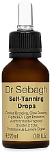 Düfte, Parfümerie und Kosmetik Selbstbräunungstropfen für das Gesicht - Dr Sebagh Self-Tanning Drops