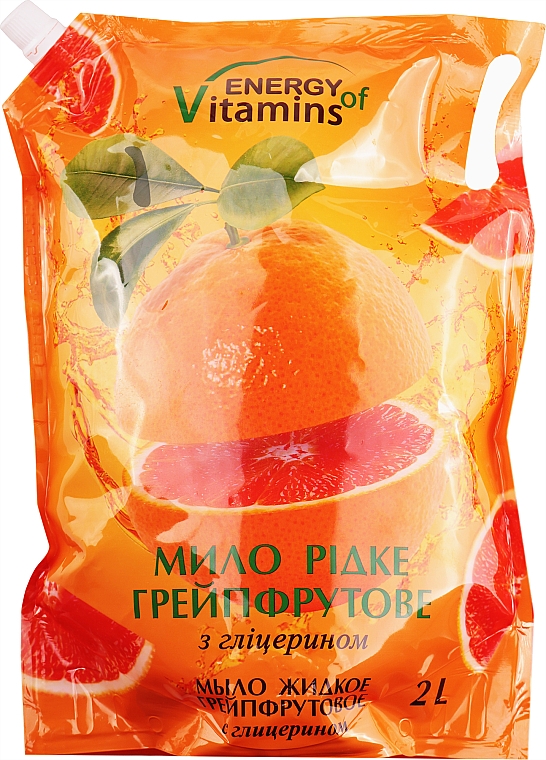 Flüssigseife Grapefruit - Leckere Geheimnisse Energy of Vitamins