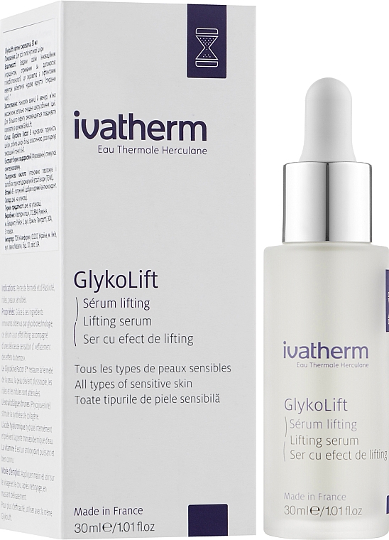 Gesichtsserum mit Lifting-Effekt - Ivatherm Glykolift Lifting Serum — Bild N2