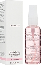 Erfrischendes Spray für trockene und normale Haut  - Inglot Refreshing Face Mist Dry to Normal Skin — Bild N1