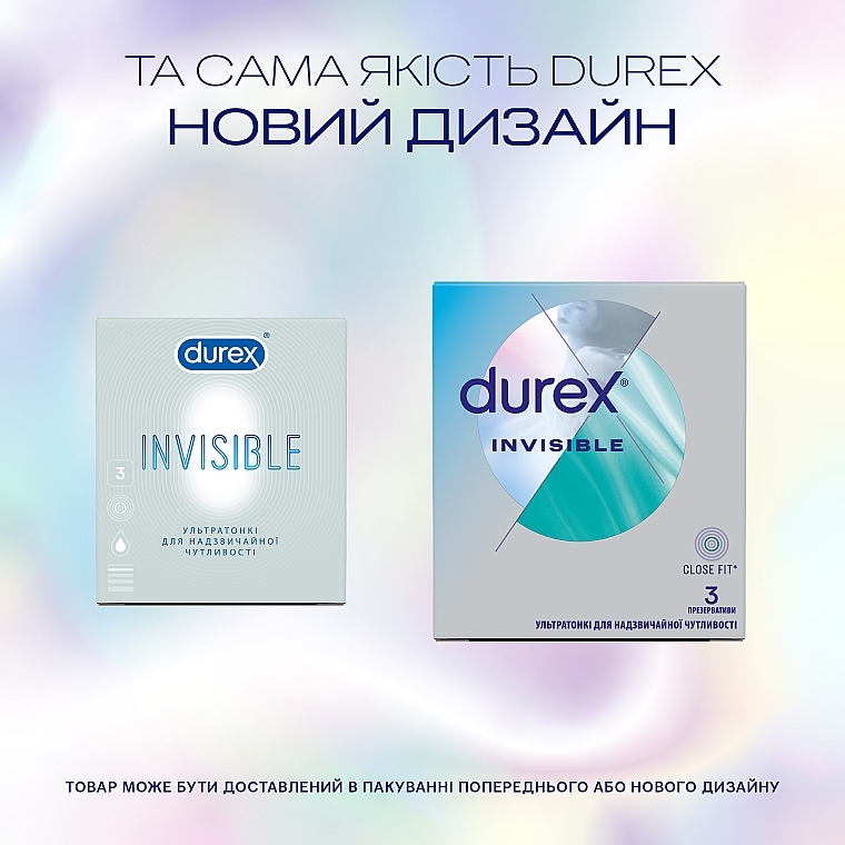 Kondome extra fein 3 St. - Durex Invisible — Bild N4