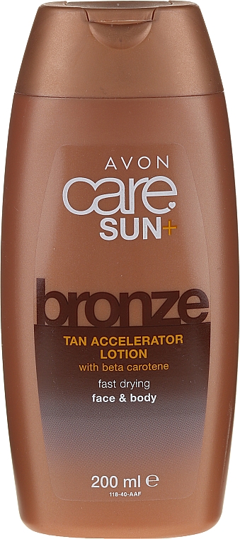 Körperbalsam - Avon Sun+ Bronze Tan Accelerator — Bild N1