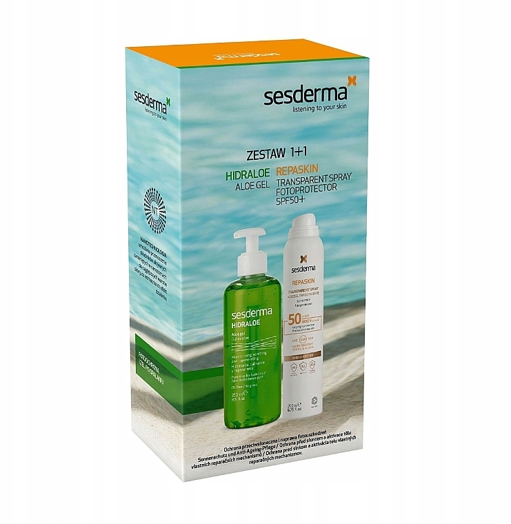 Set - SesDerma Laboratories (sun/spray/200ml + f/b/gel/250ml) — Bild N1