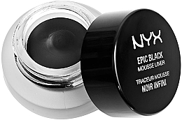 Düfte, Parfümerie und Kosmetik Eyeliner - NYX Professional Makeup Epic Black Mousse Liner