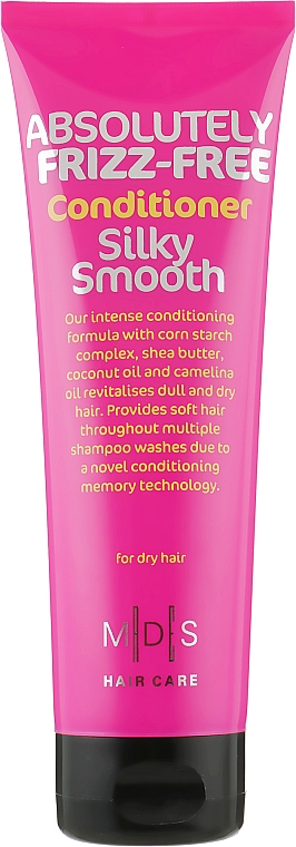 Haarspülung mit Sheabutter, Kokosnuss- und Leindotteröl - Mades Cosmetics Absolutely Frizz-free Conditioner Silky Smooth — Bild N3