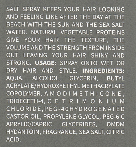 Texturierendes Salzspray für das Haar - Hadat Cosmetics Hydro Texturizing Salt Spray — Bild N4