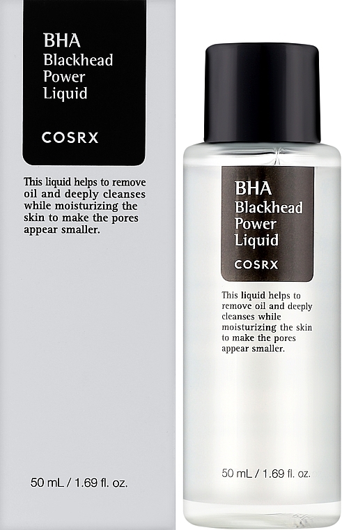 Reinigendes und hautbildverfeinerndes Gesichtsserum für fettige, unreine und Mischhaut - Cosrx BHA Blackhead Power Liquid — Bild N2